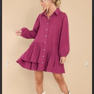 Dress, Medium, Plum, New with Tags